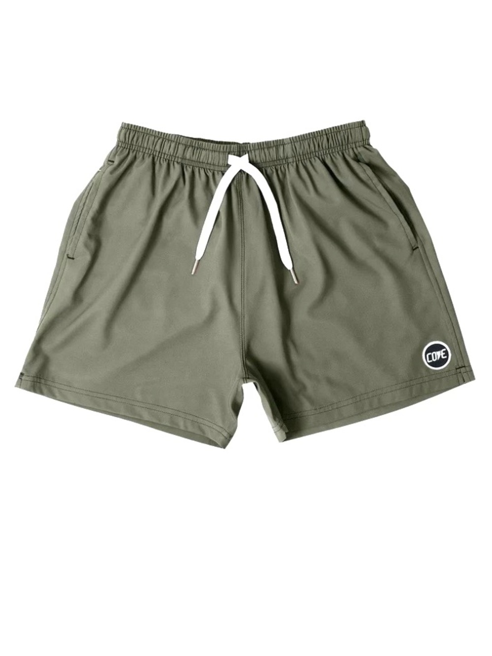 Cove Men's Green-Gray Athletic Shorts   Size 38 - Picture 2 of 10